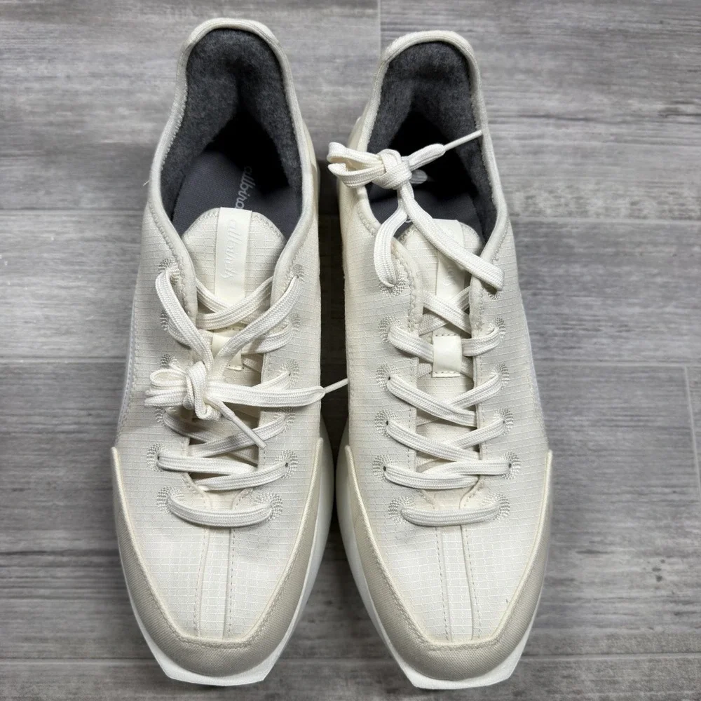 Allbirds Riser Mens Size 14 Natural White Athletic Running Walking Shoes Sneaker